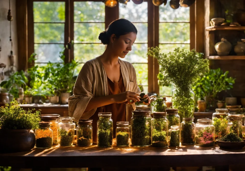 How do herbs work for healing?