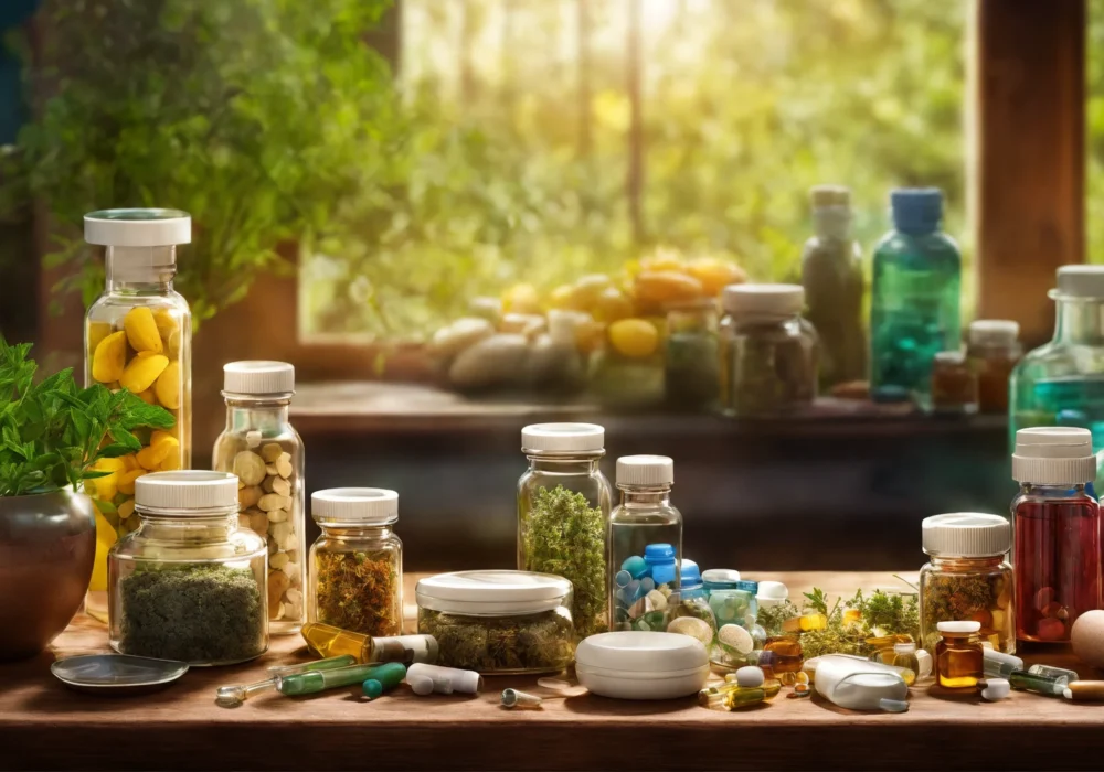 What is the difference between herbal medicine and conventional medicine?