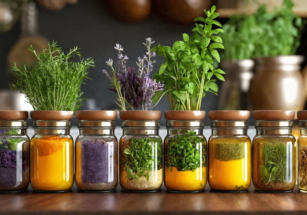 What are some popular holistic herbs for anxiety?